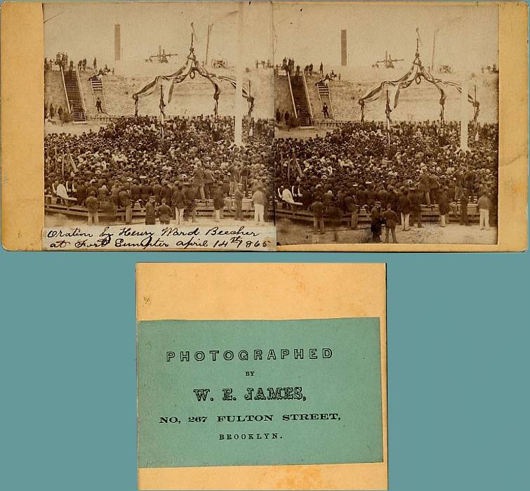 Beecher's Oration, Fort Sumter, Charleston, 		South Carolina, April 14th, 1865